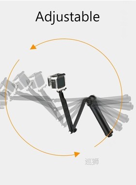 3 Way Grip Waterproof Monopod Selfie Stick Tripod Stand for