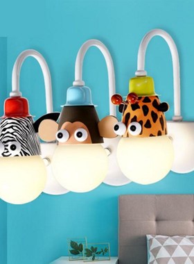 Creative bedside cartoon children's lamp room decoration