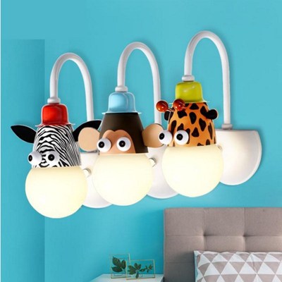 Creative bedside cartoon children's lamp room decoration