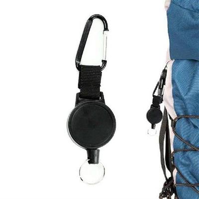 Rope Camping Telescopic Burglar Chain Key Holder Keychain