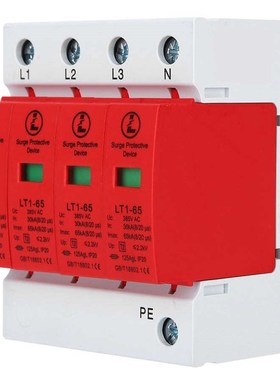 4P Surge Protector 65ka SPD Protection Module Appliances Low