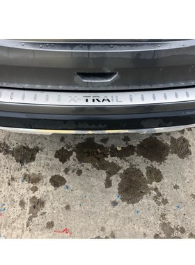 Car styling Stainless Steel Rear Bumper Protector Sill Trunk