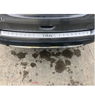 Car styling Stainless Steel Rear Bumper Protector Sill Trunk