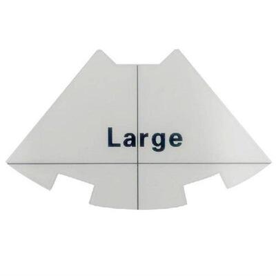 Acrylic Quilting Sewing Cutting Ruler Cute Key Pouch Templat