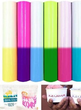 Color Changing Adhesive Vinyl Low Temperature Will Change