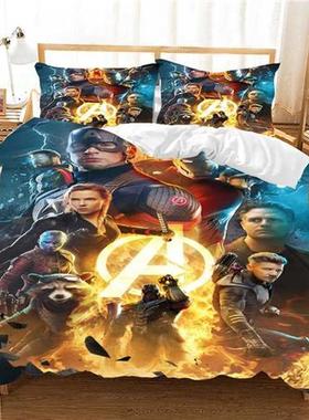 Marvel Avenger Alliance D bedding set iron Man Queen King
