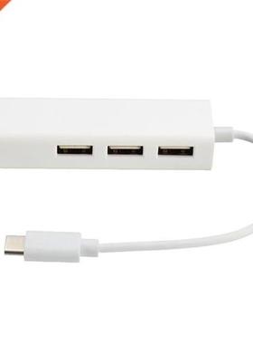 3 port Type-C USB 3.Fast Ethernet  USB 2.0 HUB 10 /100MB RJ4