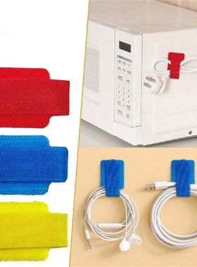 Wire Storage Fixed Strap Self Adhesive Desktop Cable