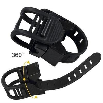 360 Degree Rotation Bike Flashlight Handlebar Holder Mount
