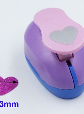 3/8'' 1cm 1.5cm 2.5cm hearts paper punch scrapbookin