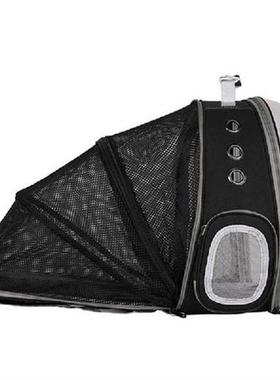 Cat Carrier Bag Breathable Pet Backpack Expansion Bag