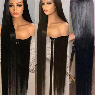40 Inch Bone Straight 13x4 Lace Front Human Hair Wigs For Wo