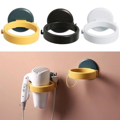 Hair Dryer Rack Bathroom Wall Hanging Hairdryer Frame