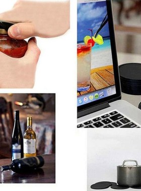 7pcs Non-slip Table Coaster Set Heat Resistant Silicone Mat