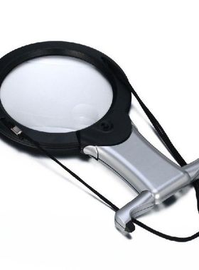 Hands Free LED Loupe Lighted 5X 2.5X Reading Magnifier Neck