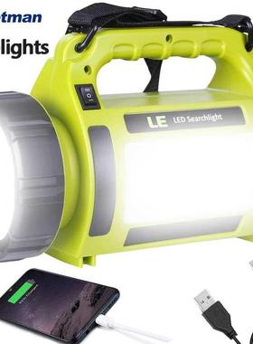 Rechrgeble LED Cmping Light 10000LM 5 Modes Flshlight L