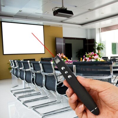 Wireless PPT Presenter Red Laser Pointer Pen for Powerpoint