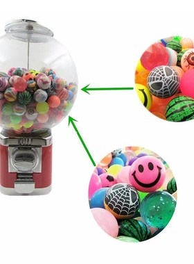 10pcs Colorful 27mm Bouncy Jet Balls Kids Toys For Pinata Lo