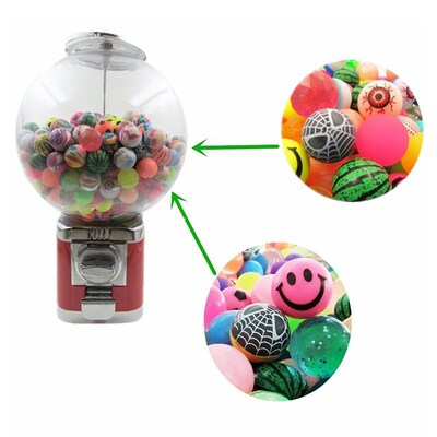 10pcs Colorful 27mm Bouncy Jet Balls Kids Toys For Pinata Lo