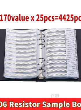 0402 0603 0805 1206 1% SMD SMT Chip Resistor Assortment Kit