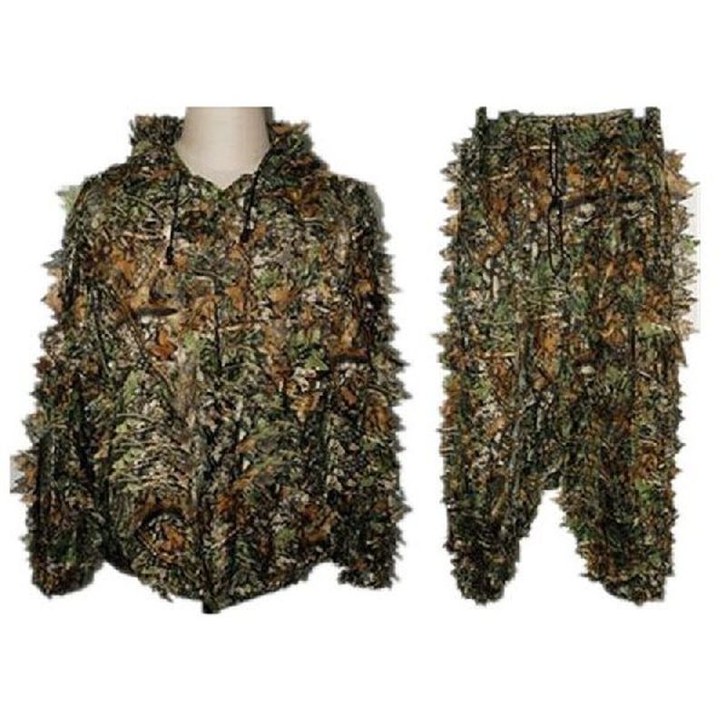 Men Women Kids Outdoor Suit Sniper Camouflage Clothes