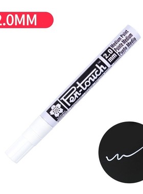 Sakura Art Marker Silver Gold White Color Permanent Ink Bold