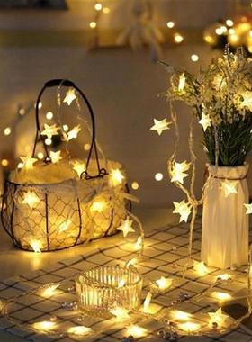 10/20 LED Star Light String Twinkle Garlands Battery