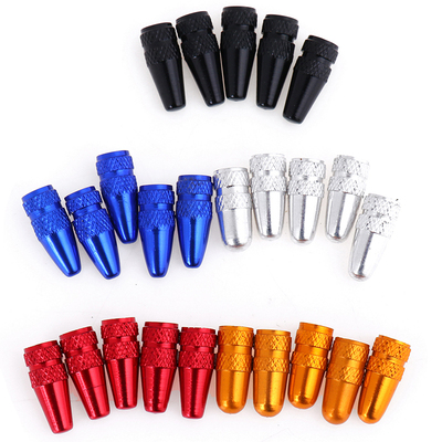 5Pcs Bike Presta Valve Cap MTB Wheel Rim Tyre Stem Air
