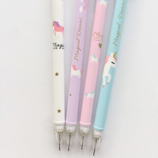 3X al Dream nicorn Press Automatic Mechanical Pencil Writing