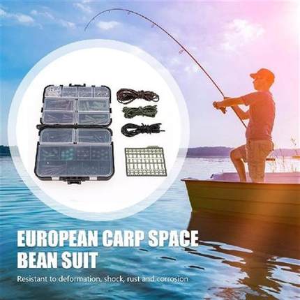 Rubber Space Beans Kits Anti-rust Fishing Bobber Space Bean