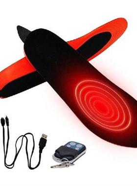 2200Mah Rechargeable Electric Heating Insoles With Remote