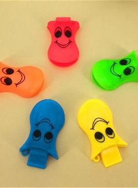 3pcs Plastic Cartoon Duck Toy Whistle Sport Cheerleading