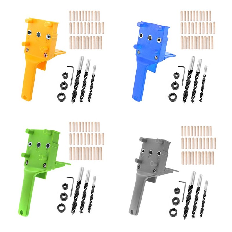 Quick Wood Doweling Jig ABS Plastic Handheld Pocket Hole Jig