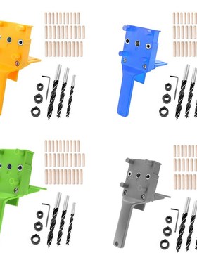 Quick Wood Doweling Jig ABS Plastic Handheld Pocket Hole Jig