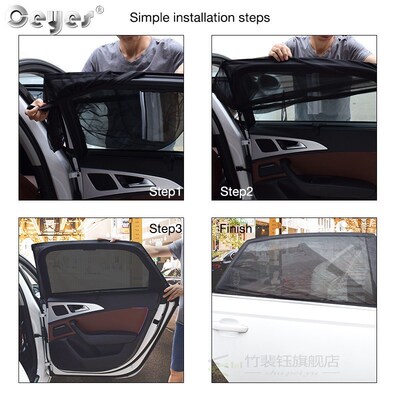 Car Window Covers Sun Visor Rear Side Window Blinds Sun Shad