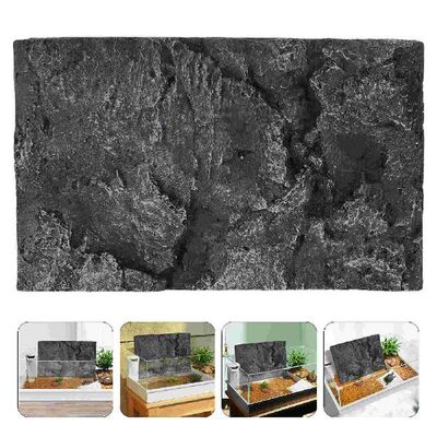 Background Foam Reptile 3D Tank For Board Aquarium Rock