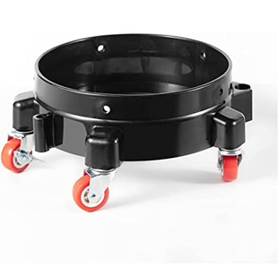 SGCB Pro 11.5 Inch Bucket Dolly Easy Push Removable Rolling