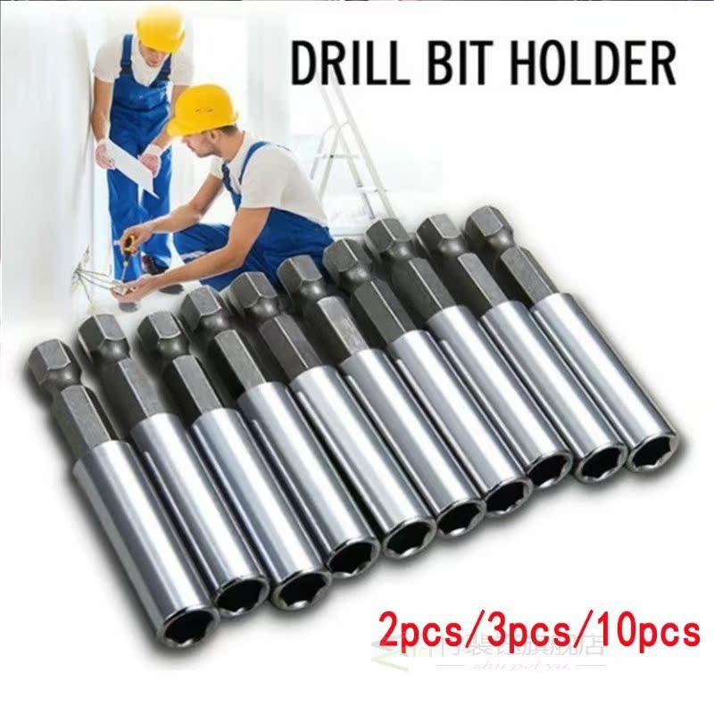Extender 1/4 Inch Shank Socket Holder Magnetic Power Extensi