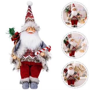 Xams Xmashome Ornament Adorn Scene Santa Decoration Claus