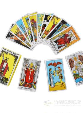 78pcs Tarot Cards Full English Radiant Rider Wait Tarot Car