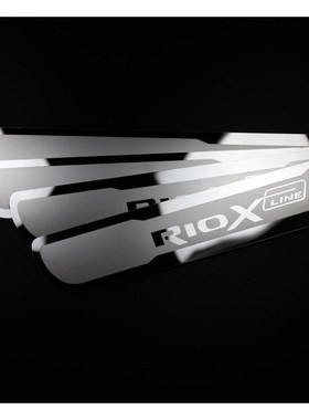 RIO X LINE Stainless Steel Door Sill Scuff Plates Car Door S