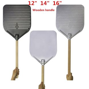 Aluminum Pizza Shovel Peel tray Lifter Tools Non Slip