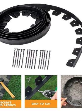 16.5 Ft Lawn Landscape Edging Kit Isolation Belt