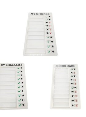 Multi-purpose Adjustable My Chore Checklist Board for Home C