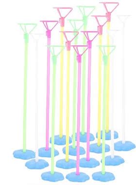 15 Sets Balloon Stick Stand Table Balloon Holder Stand