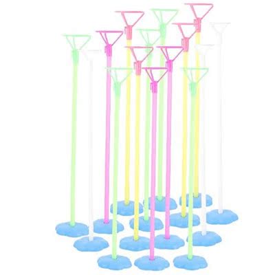15 Sets Balloon Stick Stand Table Balloon Holder Stand