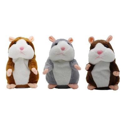 Funny Talking Hamster Stuffed Plush Animal Doll Sound