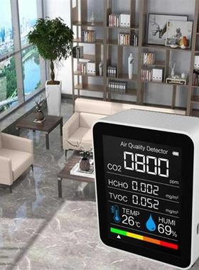 TVOC CO2 Meter Digital Temperature Humidity Sensor Tester Ai