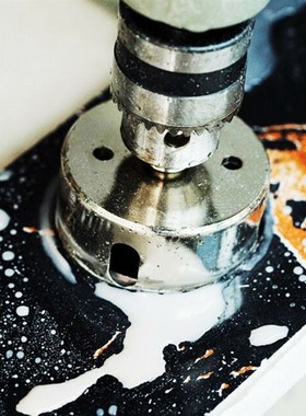 Utoolmart New 2Pcs Colorful 3mm-55mm Dia Marble Glass Diamon