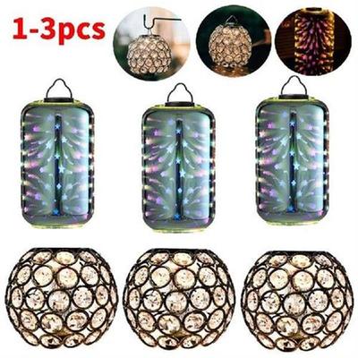 1-3Pcs Camping Light Lampshade Round Hollow Shadow
